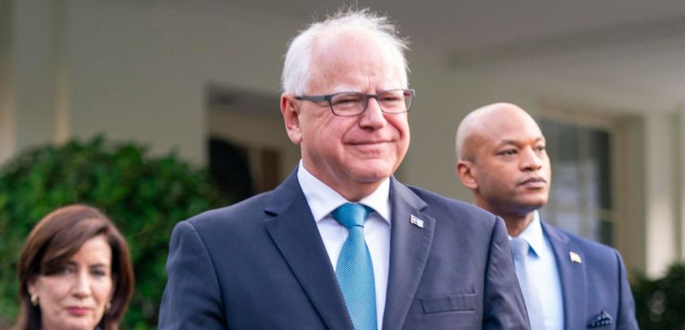 tim walz candidato vicepresidente kamala harris