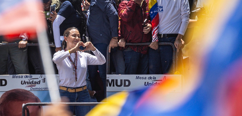 corina machado lider opositora