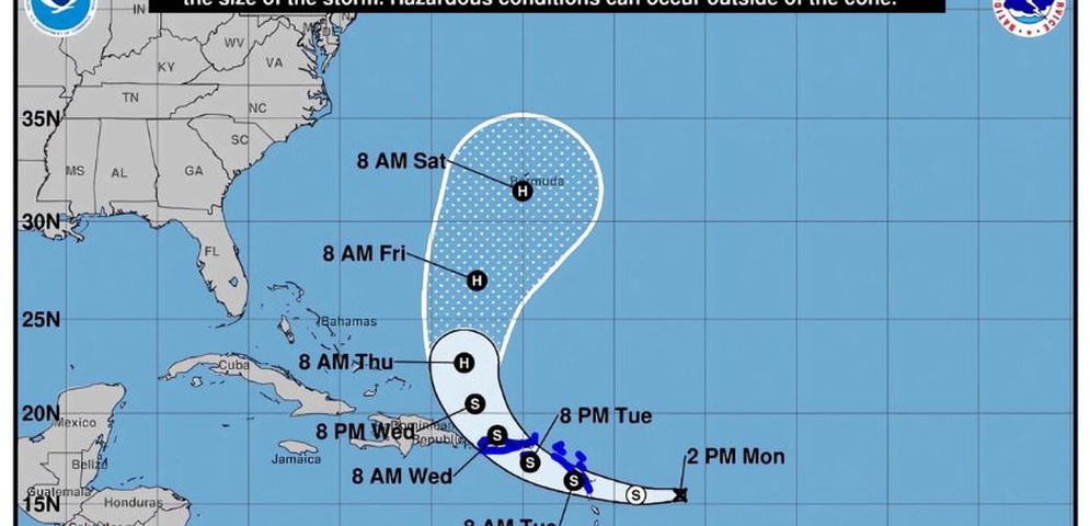 aviso oleaje puerto rico tormenta tropical ernesto