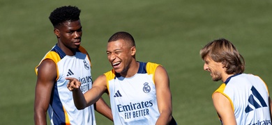 kylian mbappe asentado equipo real madrid