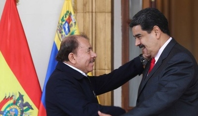 daniel ortega y nicolas maduro transicion democratica