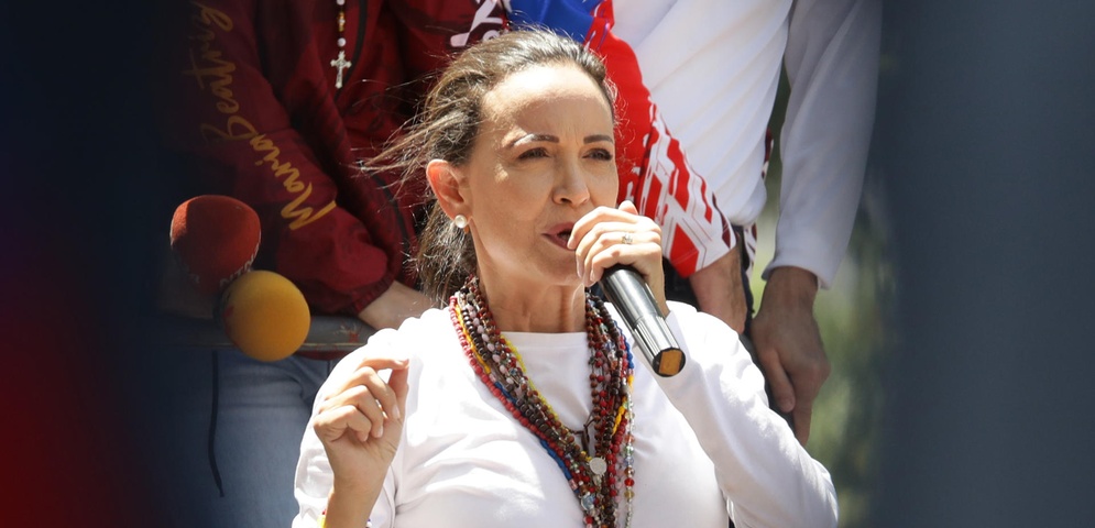 corina machado manifestacion mundial urrutia