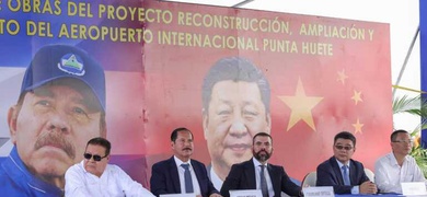 laureano ortega  junto inversores chinos