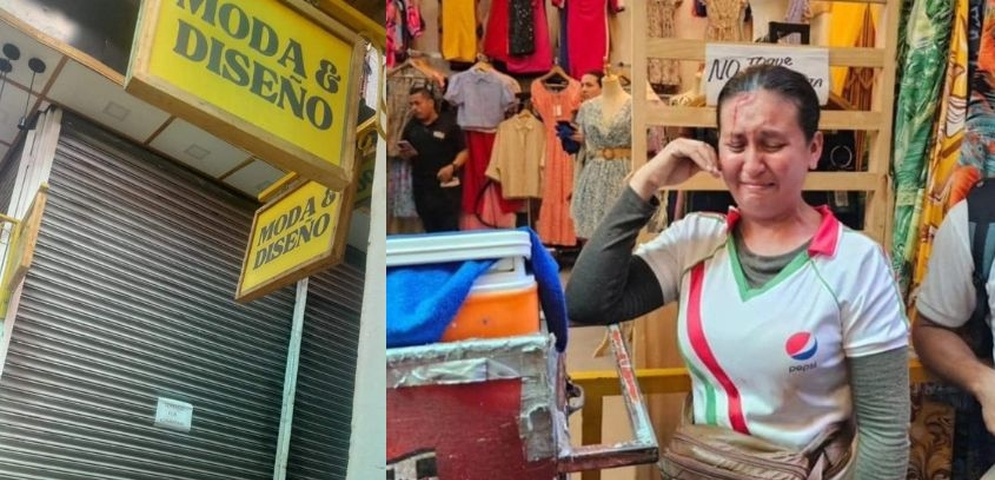 vendedora ambulante agredida por comerciante mercado oriental