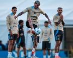 rodrigo de paul entrenamiento equipo argentina