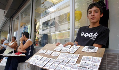 nino vende loteria centro san jose costa rica