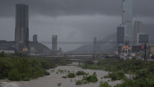 monterrey mexico fuertes lluvias inundaciones