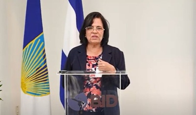 estela maría martínez renuncia viceministra energia nicaragua