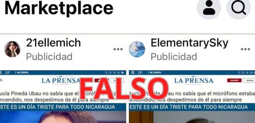 lucia pineda ubau publicidad engañosa noticias falsas