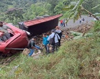 camion rojo volcado carretera matagalpa nicaragua