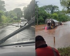 lluvias anegaciones caida tendido eléctrico nicaragua