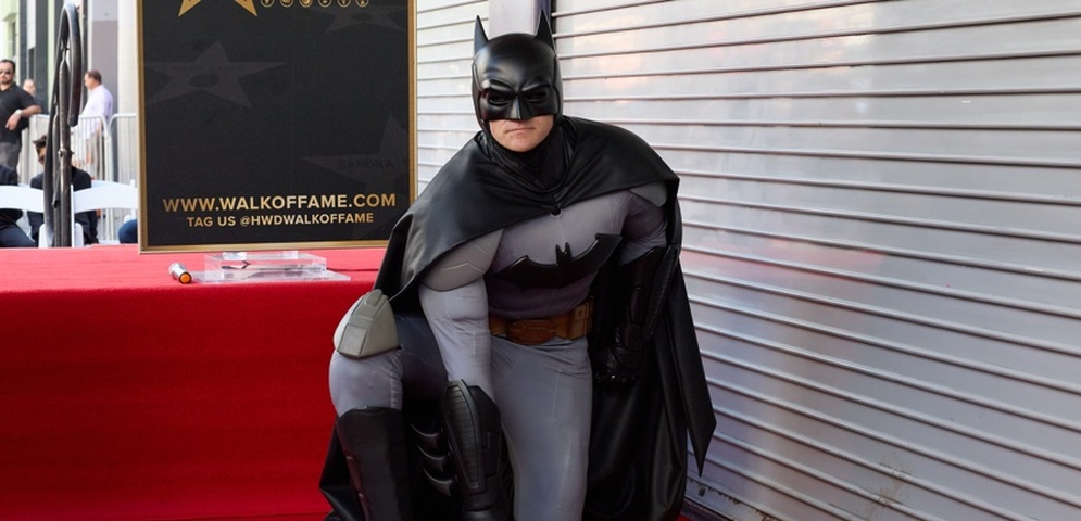 batman estrella paseo fama hollywood