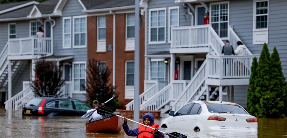 huracan helene inundaciones atlanta georgia