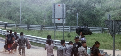 mexico damnificados huracan john