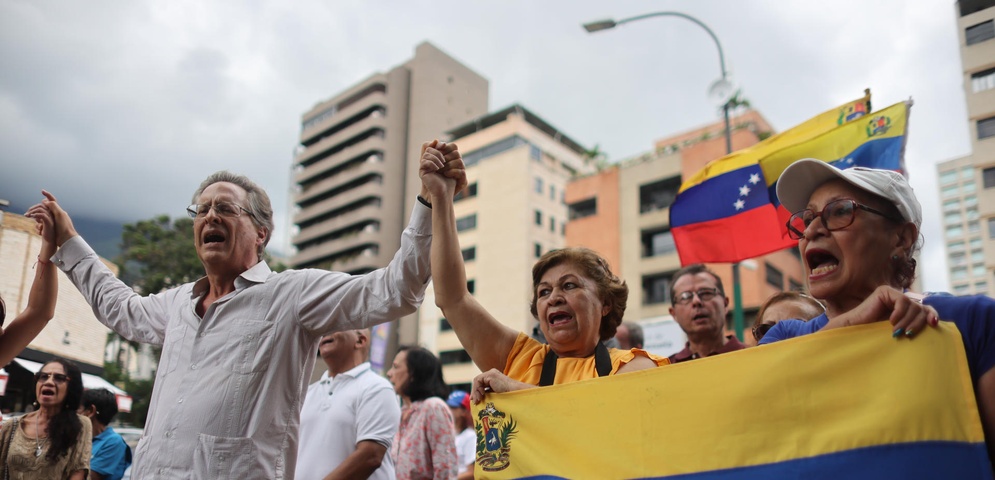 protestas contra gobierno maduro