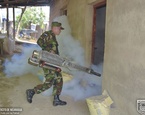 militar fumiga contra dengue nicaragua