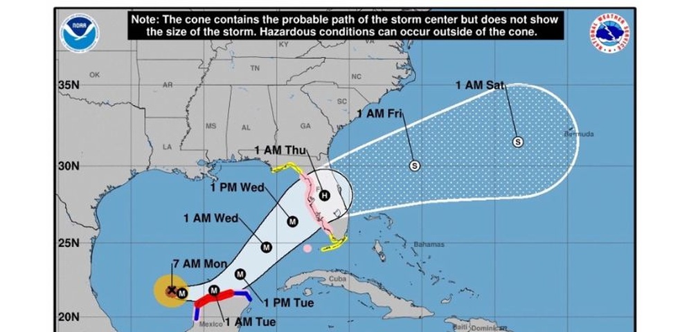 huracan milton pronostico florida