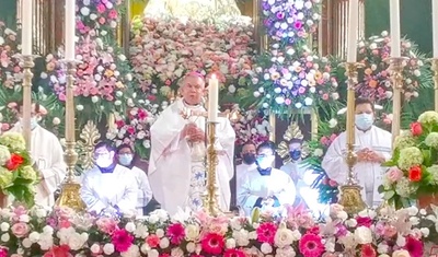 obispo de leon socrate rené sandigo oficia en la catedral de leon