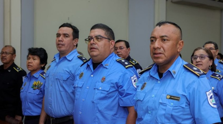 policia nicaragua nuevos nombramientos jefaturas antinarcóticos