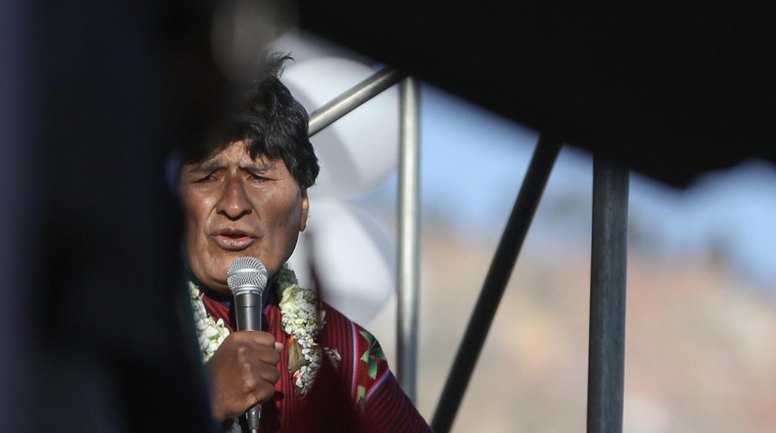 evo morales pacto luis arce bolivia