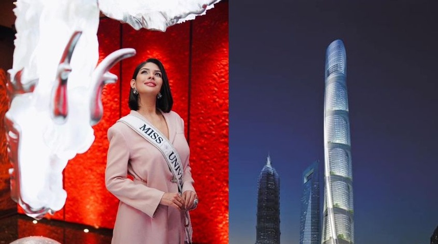 miss universo sheynnis palacios llega china