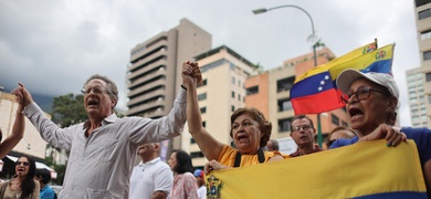 protestas contra gobierno maduro