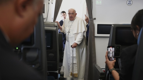 papa francisco avion papal venezuela