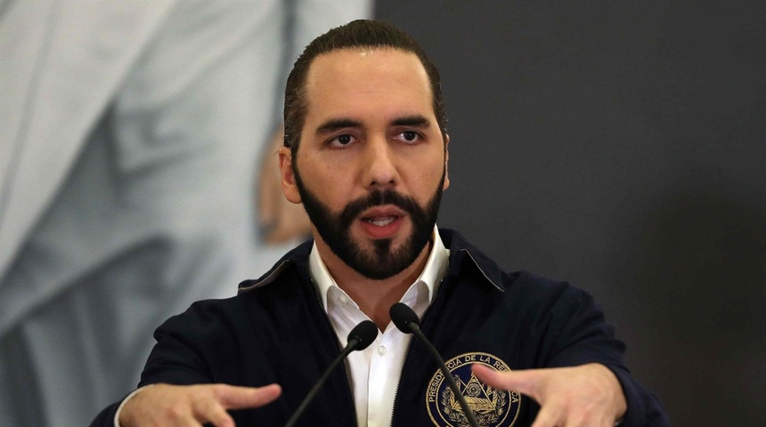 Presidente de El Salvador, Nayib Bukele.