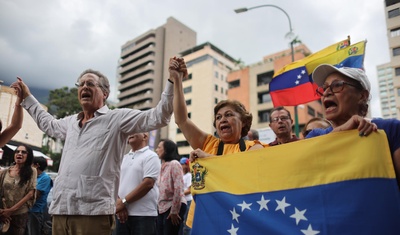 protestas contra gobierno maduro