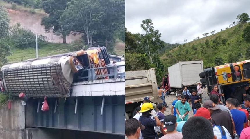 accidente transito rancho grande