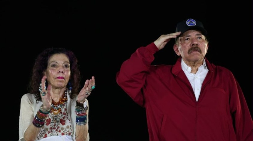 ortega murillo desfile militar managua nicaragua