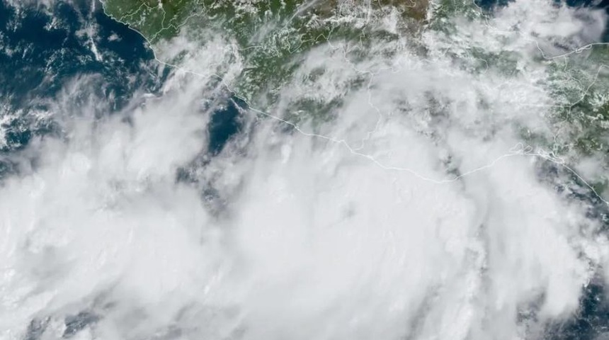 tormenta tropical john acapulco mexico