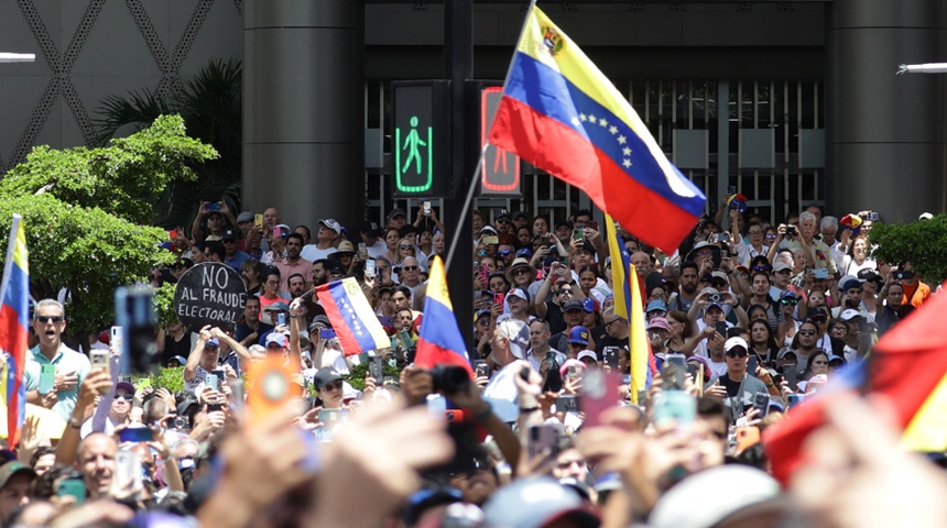 protestas venezuela resultados elecciones presidenciales