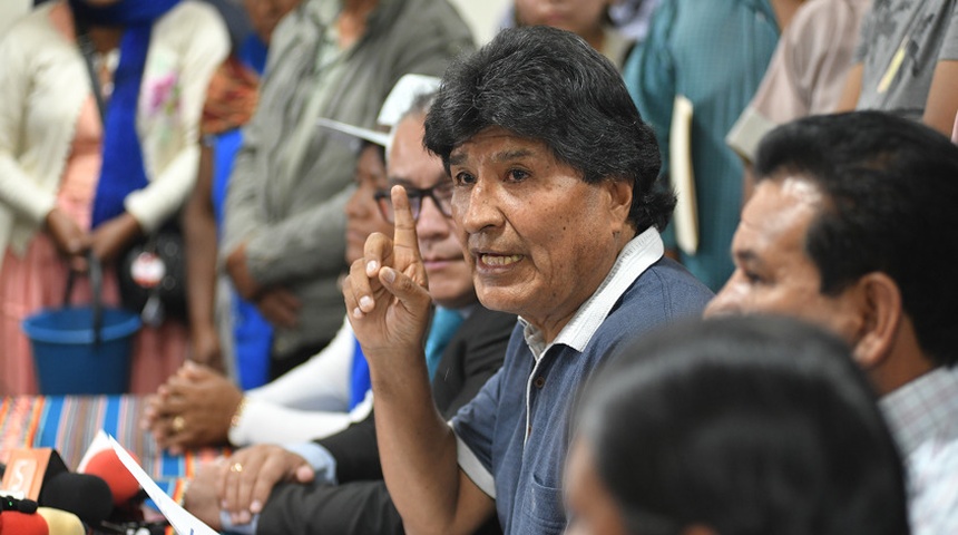 expresidente bolivia evo morales