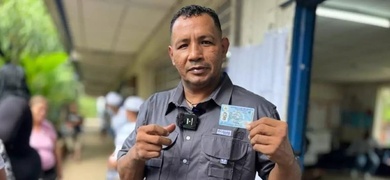 ricardo mayorga voto elecciones nicaragua