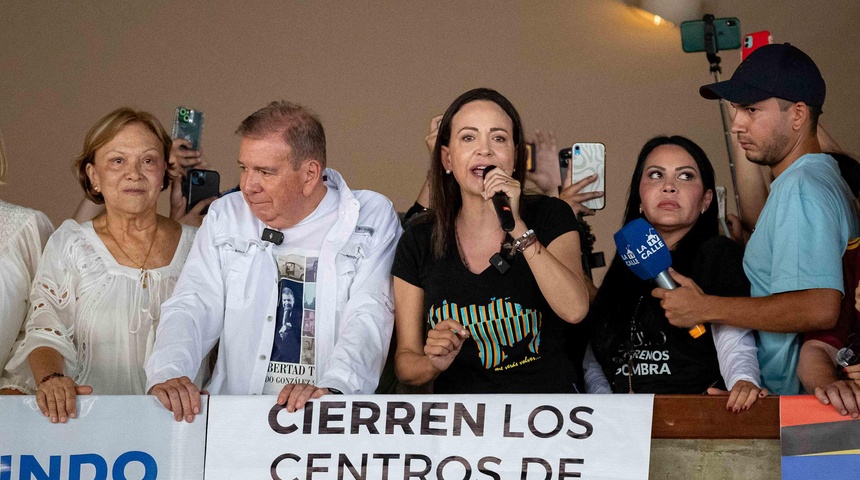 lider opositora habla jovenes elecciones presidenciales