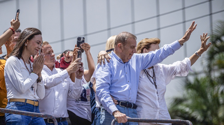 lideres opositores venezolanos edmundo maria