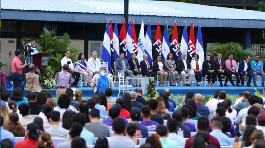 inauguran universidad casimiro sotelo nicaragua