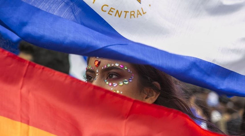 marcha LGBTIQ plus managua nicaragua