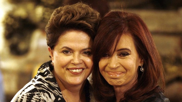 cristina fernandez con dilma rouseff