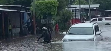 intensas lluvias colapsan masaya