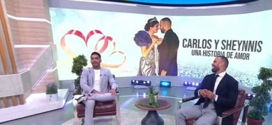 carlos gomez novio sheynnis palacios entrevista telemundo