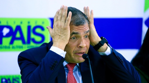 expresidente ecuador rafael correa