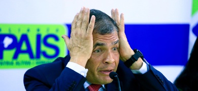 expresidente ecuador rafael correa