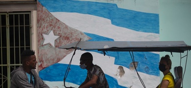 Cubanos en la Habana.