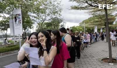 fans taylor swift concierto singapur