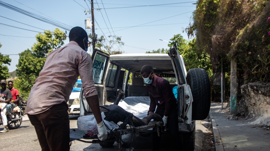 cuerpos calcinados crisis haiti