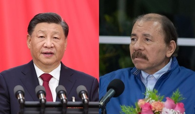 xi jinping y daniel ortega