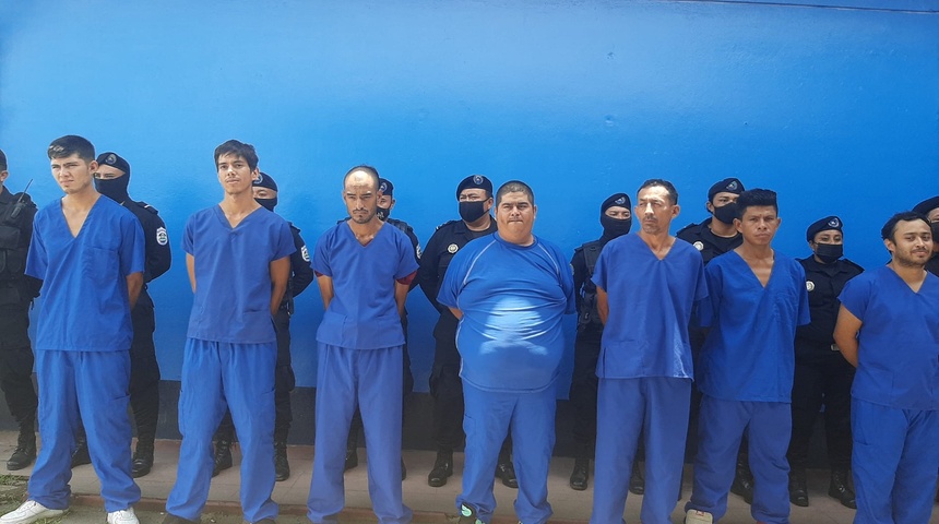 presuntos delincuentes nicaragua