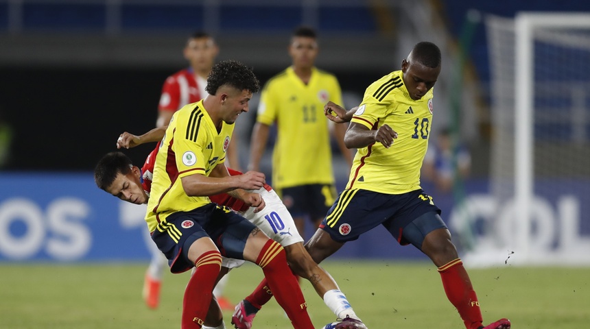 colombia y paraguay futbol